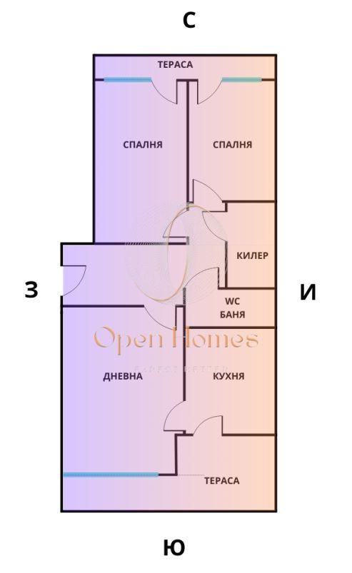 Тристаен апартамент в Пловдив, Младежки Хълм - 95 кв.м за 1727 €/кв.м - Снимка #1