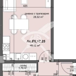 Двустаен апартамент в Пловдив, Тракия - 81 кв.м за 1253 €/кв.м - Снимка #1