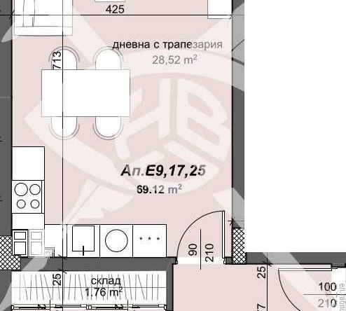 Двустаен апартамент в Пловдив, Тракия - 81 кв.м за 716 €/кв.м - Снимка #1