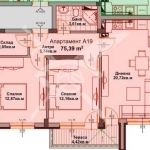 Тристаен апартамент в Айтос - 86 кв.м за 537 €/кв.м - Снимка #1