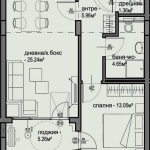Двустаен апартамент в София, Люлин 5 - 74 кв.м за 1550 €/кв.м - Снимка #1