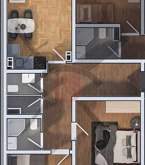 Тристаен апартамент в София, Дружба 1 - 92 кв.м за 1805 €/кв.м - Снимка #1