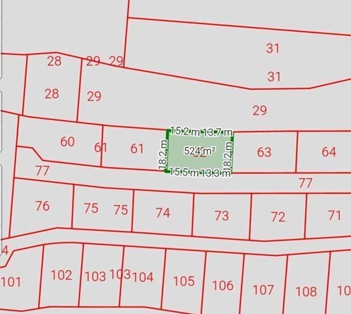 Парцел в с. Марково, Област Пловдив - 523 кв.м за 125 €/кв.м - Снимка #1