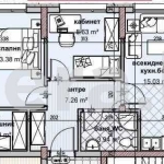 Тристаен апартамент в Варна, Владислав Варненчик - 76 кв.м за 1063 €/кв.м - Снимка #1