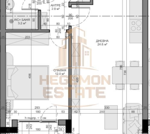 Двустаен апартамент в Варна, Владислав Варненчик - 65 кв.м за 1344 €/кв.м - Снимка #1