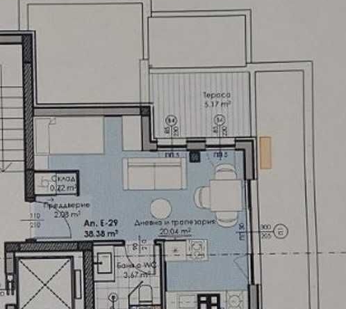Едностаен апартамент в Пловдив, Остромила - 42 кв.м за 673 €/кв.м - Снимка #1