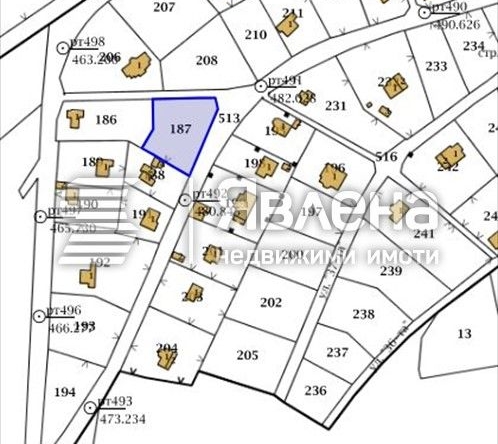 Парцел в Ботевград - 971 кв.м за 50 €/кв.м - Снимка #1