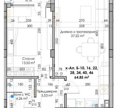Двустаен апартамент в Пловдив, Кючук Париж - 80 кв.м за 885 €/кв.м - Снимка #1