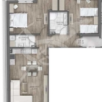 Тристаен апартамент в Варна, Погреби - 106 кв.м за 1347 €/кв.м - Снимка #1