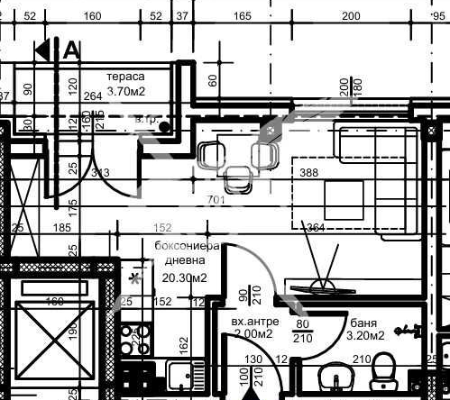 Едностаен апартамент в Пловдив, Христо Смирненски - 39 кв.м за 1277 €/кв.м - Снимка #1