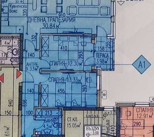 Тристаен апартамент в Асеновград - 104 кв.м за 852 €/кв.м - Снимка #1