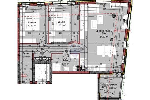 Тристаен апартамент в Варна, Изгрев - 110 кв.м за 829 €/кв.м - Снимка #1