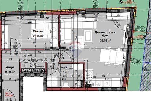 Двустаен апартамент в Варна, Изгрев - 70 кв.м за 1356 €/кв.м - Снимка #1