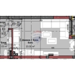 Едностаен апартамент в Варна, Изгрев - 46 кв.м за 1558 €/кв.м - Снимка #1