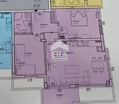 Тристаен апартамент в Кърджали, Възрожденци - 101 кв.м за 808 €/кв.м - Снимка #1