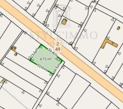 Парцел в Разград, Промишлена зона - Изток - 675 кв.м за 13 €/кв.м - Снимка #1