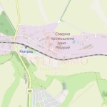 Парцел в Разград, Промишлена зона - Запад - 22000 кв.м за 15 €/кв.м - Снимка #1