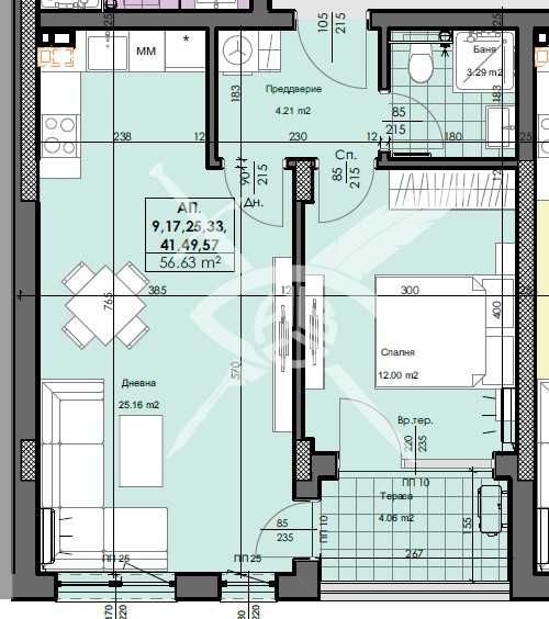 Двустаен апартамент в Пловдив, Кършияка - 67 кв.м за 563 €/кв.м - Снимка #1