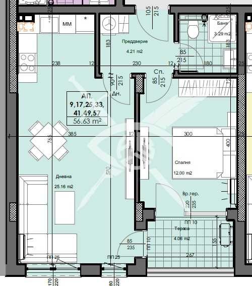 Двустаен апартамент в Пловдив, Кършияка - 67 кв.м за 563 €/кв.м - Снимка #1