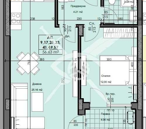 Двустаен апартамент в Пловдив, Кършияка - 67 кв.м за 1104 €/кв.м - Снимка #1