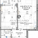 Двустаен апартамент в Пловдив, Въстанически - 72 кв.м за 875 €/кв.м - Снимка #1