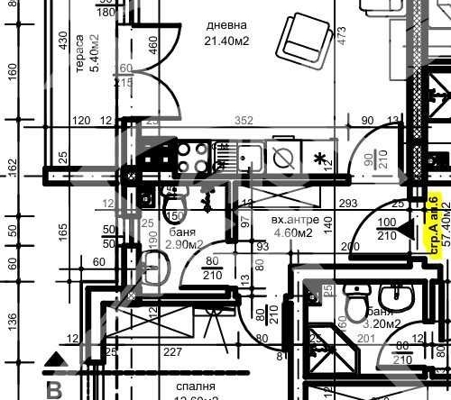 Двустаен апартамент в Пловдив, Христо Смирненски - 65 кв.м за 1076 €/кв.м - Снимка #1