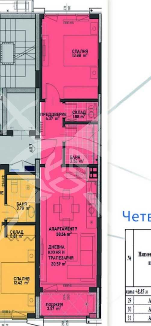 Двустаен апартамент в София, Център - 70 кв.м за 1212 €/кв.м - Снимка #1