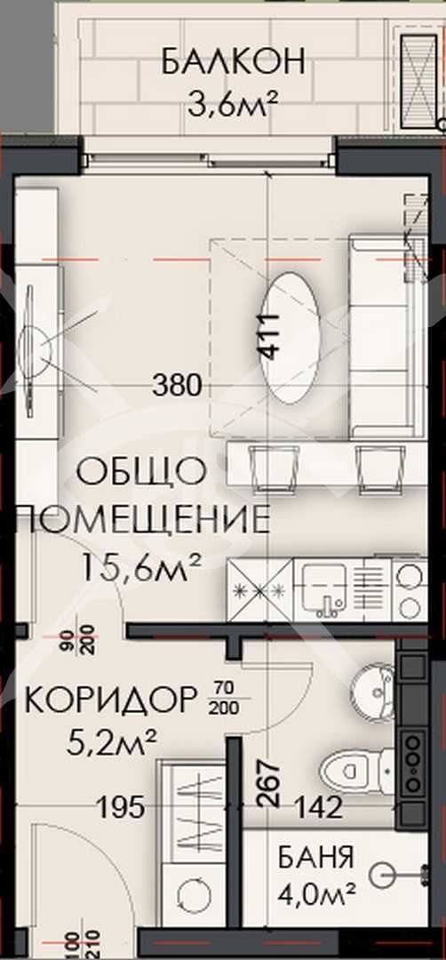 Тристаен апартамент в Варна, Владислав Варненчик - 95 кв.м за 969 €/кв.м - Снимка #1