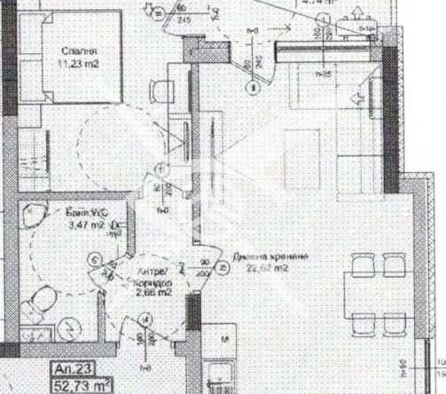 Двустаен апартамент в Айтос - 65 кв.м за 800 €/кв.м - Снимка #1