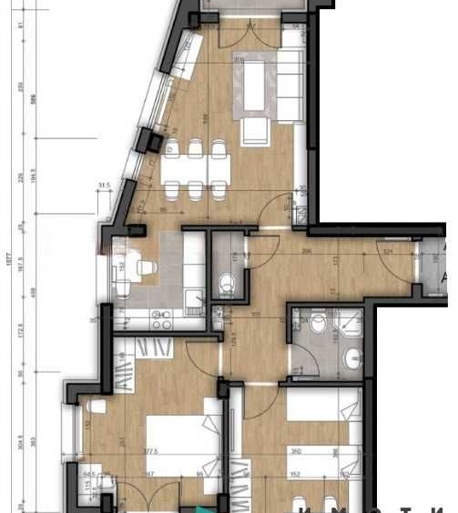 Тристаен апартамент в София, Център - 115 кв.м за 1015 €/кв.м - Снимка #1