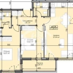 Тристаен апартамент в Пловдив, Тракия - 112 кв.м за 1089 €/кв.м - Снимка #1