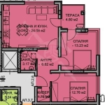 Дава се под наем Тристаен апартамент в Пловдив, Остромила - 94 кв.м за 101297 € - Снимка #1