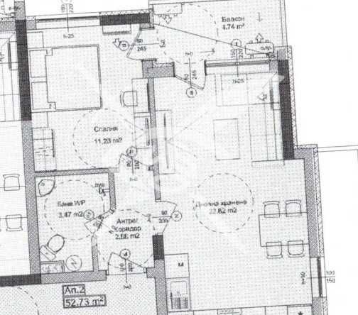 Двустаен апартамент в Айтос - 64 кв.м за 408 €/кв.м - Снимка #1