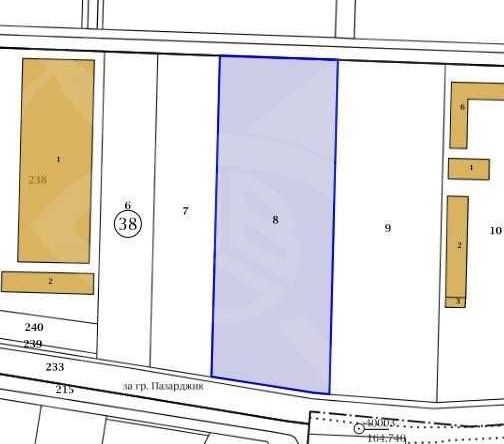 Парцел в Пловдив, Индустриална зона - Север - 13802 кв.м за 34 €/кв.м - Снимка #1