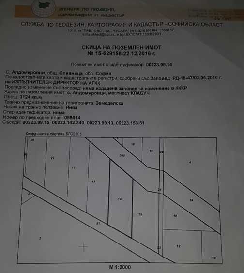 Земеделски имот в с. Извор, Област София-област -  кв.м за 13300 €/дка - Снимка #1