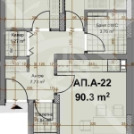 Тристаен апартамент в Пловдив, Христо Смирненски - 110 кв.м за 753 €/кв.м - Снимка #1