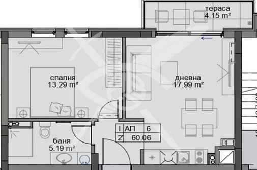 Двустаен апартамент в с. Равда, Област Бургас - 60 кв.м за 1152 €/кв.м - Снимка #1