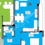 Двустаен апартамент в Бургас, Крайморие - 65 кв.м за 1303 €/кв.м - Снимка #1