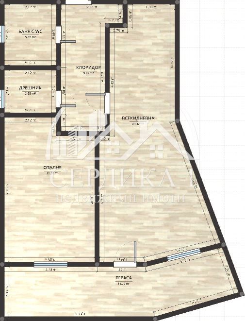 Двустаен апартамент в София, Бояна - 91 кв.м за 1500 €/кв.м - Снимка #1