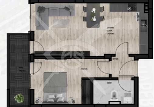 Двустаен апартамент в Пловдив, Кючук Париж - 67 кв.м за 1193 €/кв.м - Снимка #1