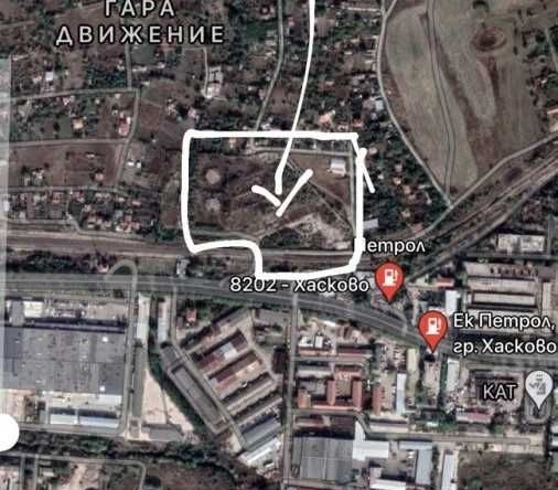 Парцел в Хасково, Промишлена зона - Изток - 39 кв.м за 28118 €/кв.м - Снимка #1
