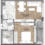 Двустаен апартамент в София, Младост 4 - 61 кв.м за 2040 €/кв.м - Снимка #1