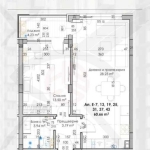 Двустаен апартамент в Пловдив, Южен - 74 кв.м за 1041 €/кв.м - Снимка #1