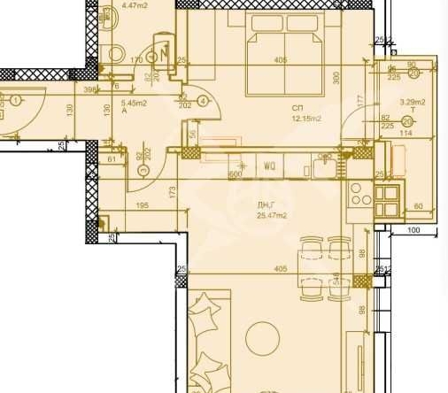 Двустаен апартамент в Пловдив, Западен - 82 кв.м за 1260 €/кв.м - Снимка #1
