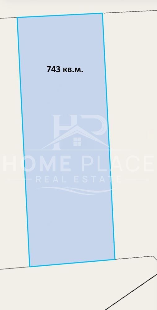 Парцел в с. Тополи, Област Варна - 743 кв.м за 50 €/кв.м - Снимка #1