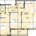 Тристаен апартамент в Пловдив, Тракия - 112 кв.м за 1104 €/кв.м - Снимка #1