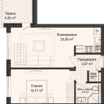 Двустаен апартамент в Пловдив, Гагарин - 74 кв.м за 1050 €/кв.м - Снимка #1