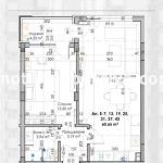 Двустаен апартамент в Пловдив, Кючук Париж - 74 кв.м за 1034 €/кв.м - Снимка #1