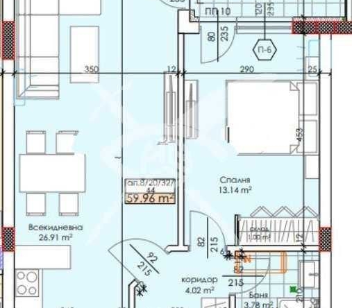 Двустаен апартамент в Пловдив, Тракия - 75 кв.м за 884 €/кв.м - Снимка #1