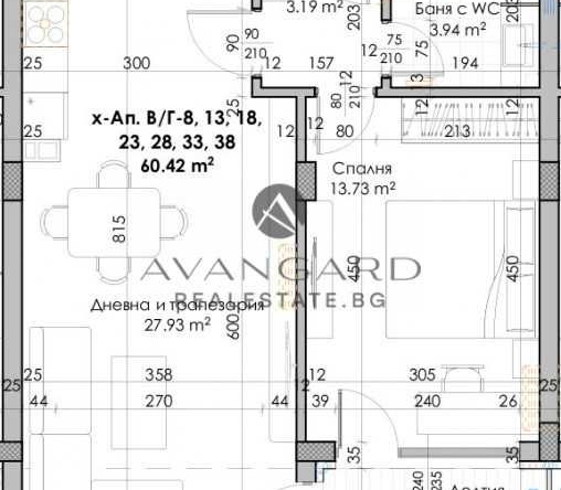 Двустаен апартамент в Пловдив, Кючук Париж - 74 кв.м за 791 €/кв.м - Снимка #1